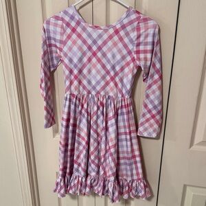 Girlhood by Little stocking co plaid dress size 10